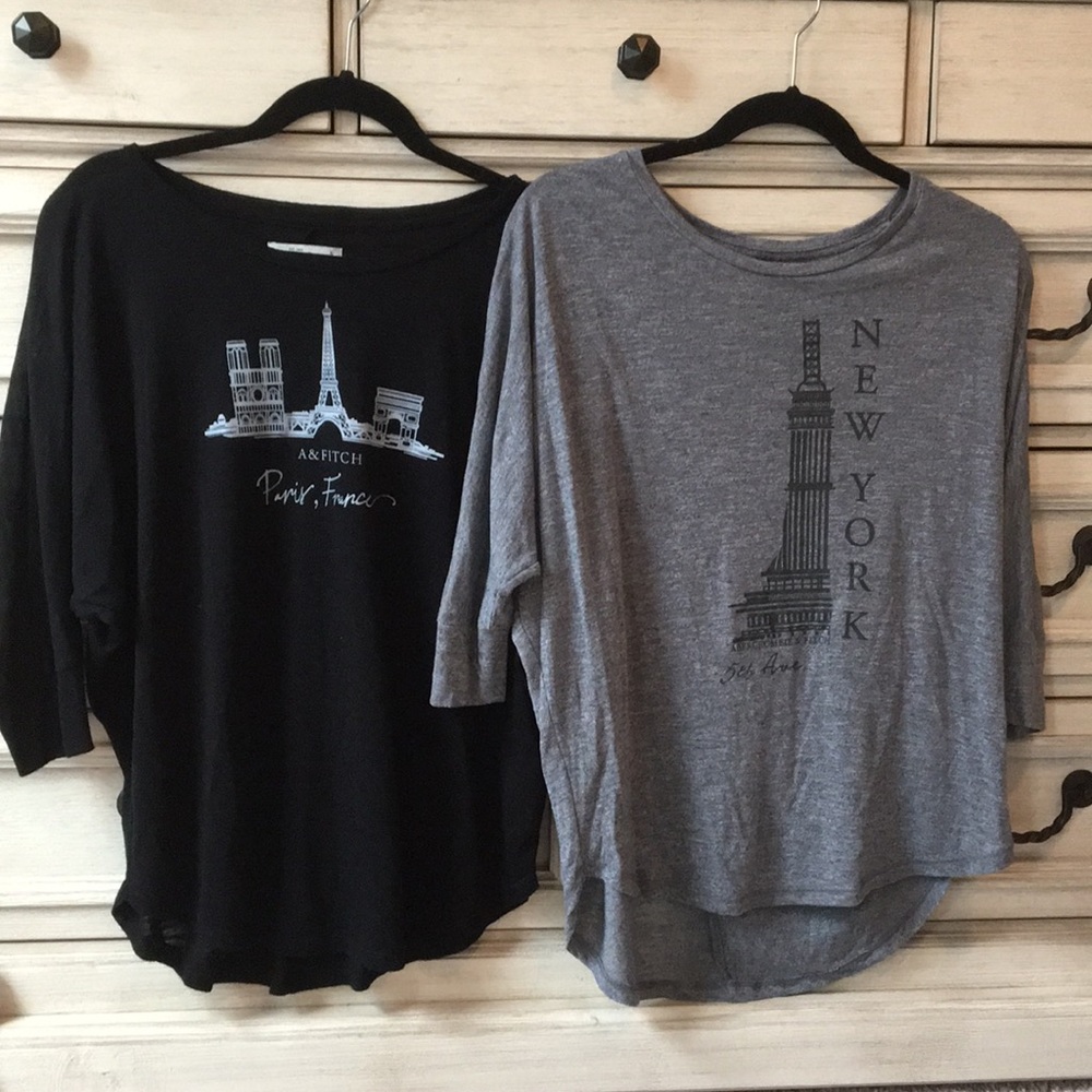 *2 PACK* A&F Shirts